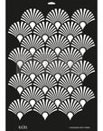 Koristesabluuna Kacha DÉCOR STENCILS® Peacock - 1 kpl