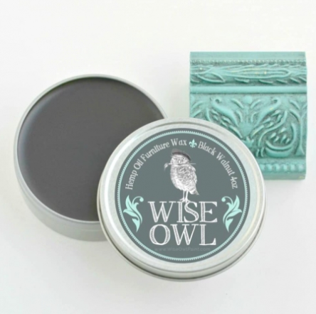 Wise Owl Paint Furniture wax - Black Walnut