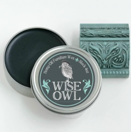 Wise Owl Paint Furniture wax - Black