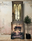 Decoupage kuitupaperisetti  - Parisian Bloom Haven - 3 eri arkkia 76x144cm